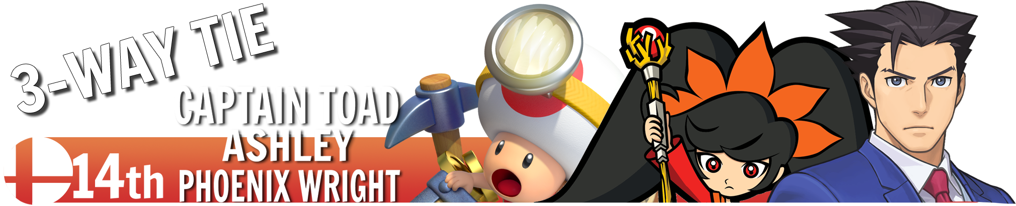 [ Img] - Ashley Wario Ware (2112x610), Png Download