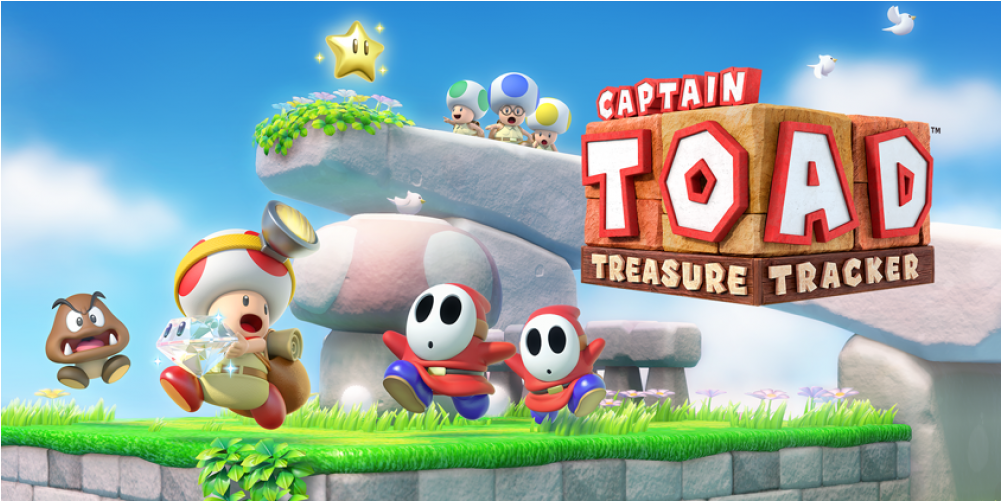 Заказать Комплект Игра Captain Toad - Captain Toad Treasure Tracker [wii U Game] (1000x1000), Png Download