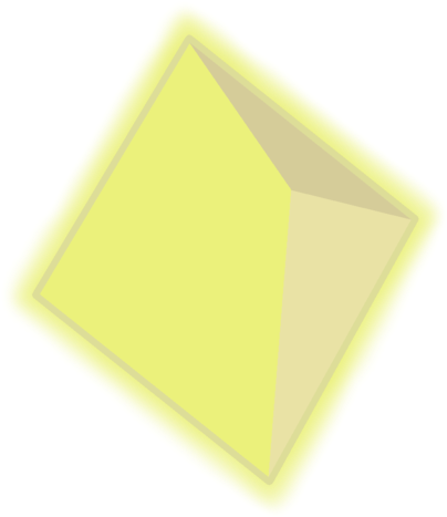 Diamond Communicator Yellow - Triangle (464x480), Png Download