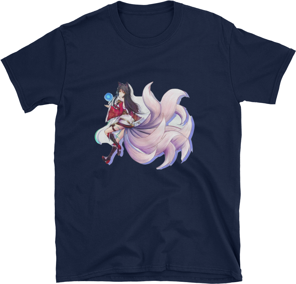 Ahri Unisex T-shirt - Jim Shalom T Shirt (1000x1000), Png Download