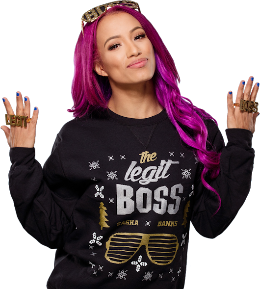 #sashabanks #wwe - Wwe Sasha Banks Cute (530x589), Png Download