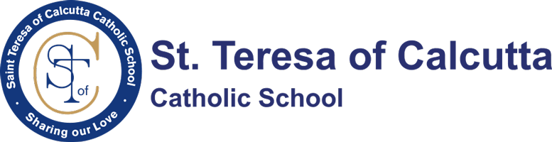 Teresa Of Calcutta Catholic School Logo - St Teresa Of Calcutta School Logo (777x200), Png Download