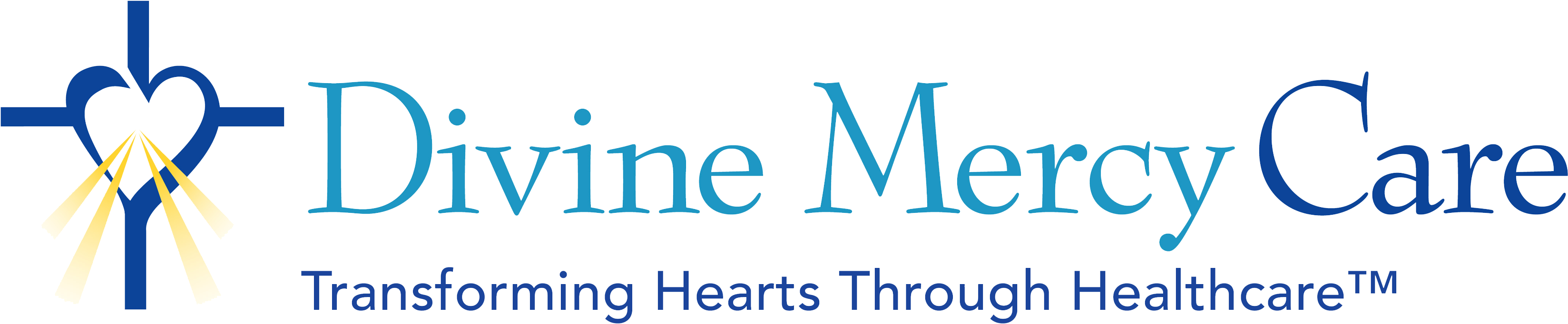 Divine Mercy Care - Divine Mercy Care Logo (3410x800), Png Download