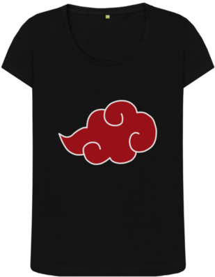 Akatsuki Red Cloud Womens - Akatsuki (480x506), Png Download