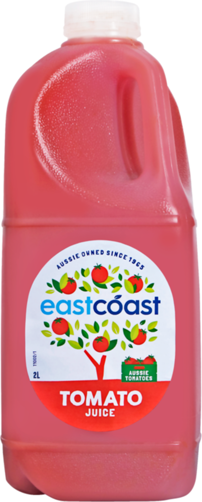 Tomato - Eastcoast 100 Percent Orange Juice Pulp Free 2l (403x1000), Png Download