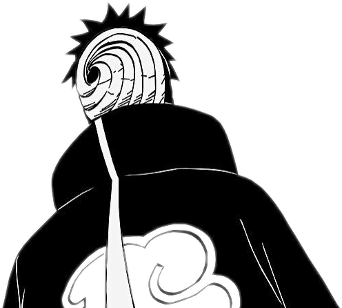Naruto Tobi Akatsuki Png Sticker By Esteves - Tobi Mangá (496x446), Png Download