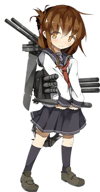 074 3 - Inazuma Kancolle Png (400x700), Png Download