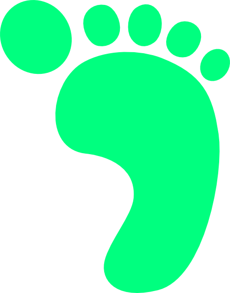 Foot Print (468x595), Png Download