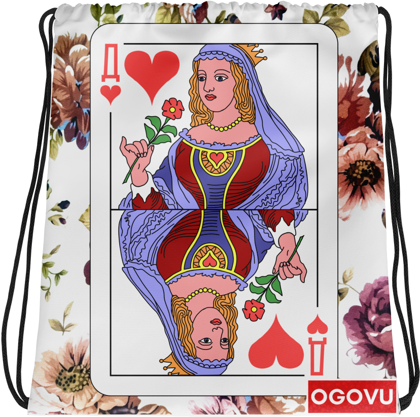 Ace Of Hearts Drawstring Bag - Zen Coloring Pages: Mandala Designs And Stress Relieving (1000x1000), Png Download