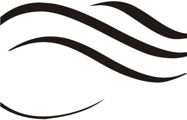 Calligraphy Clipart Curved Line Pencil And In Color - Portable Network Graphics (640x420), Png Download