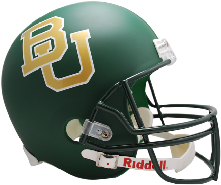 Baylor - Baylor Bears Football Helmet (475x429), Png Download