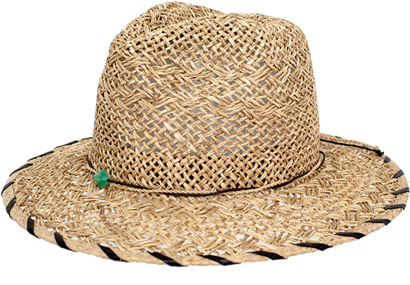 Batz Moroccan Straw Sun Hat - Hat (600x600), Png Download