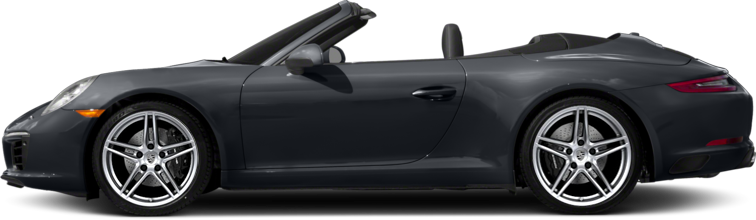 Carrera 2018 Porsche 911 Cabriolet Carrera - Nissan Gtr 2018 Black (756x220), Png Download