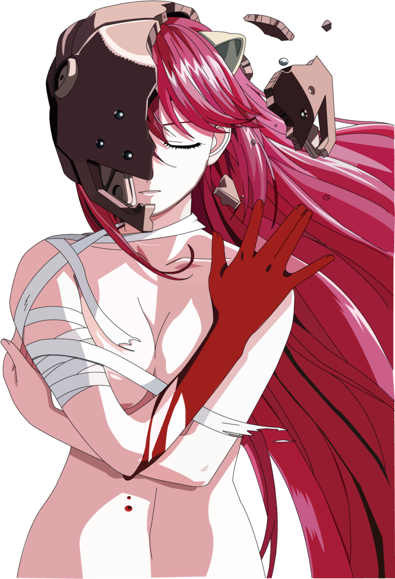 Elfen Lied Lucy - Carnage Vs Lucy Death Battle (779x1141), Png Download
