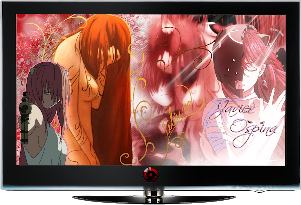 Hot Elfen Lied Manga Anime Dog Tag Necklace Keychain (640x445), Png Download