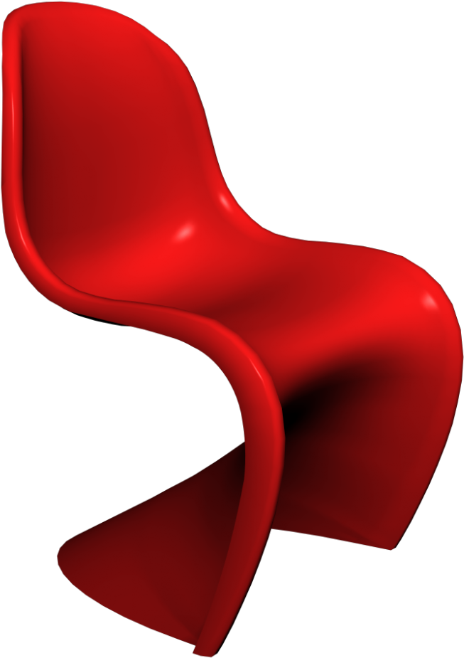 Panton Chair Classic - Vitra Panton Chair Png (1000x1000), Png Download