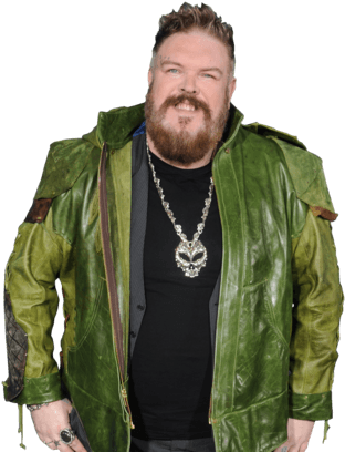 Game Of Thrones' Kristian Nairn On Learning What Counts - Leather Jacket (330x412), Png Download