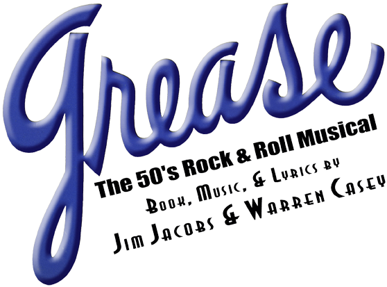 Grease Logo - Grease The Musical Playbill (563x423), Png Download