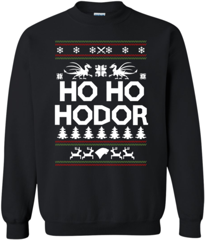 Ho Ho Hodor Sweater - We Call Bs Shirt (480x480), Png Download