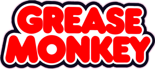 Grease Monkey Logo Png (594x354), Png Download