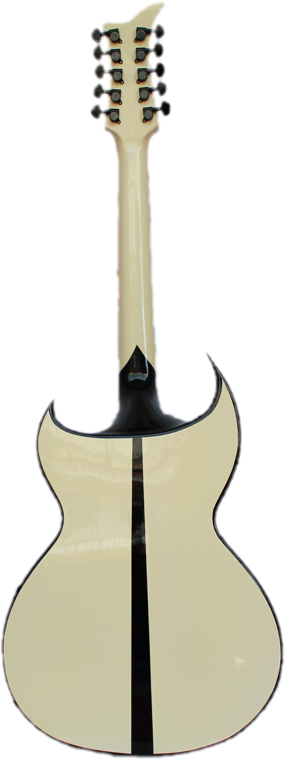 Bajo Quinto De Caoba Tacón Vaciado - Guitar (1107x2730), Png Download