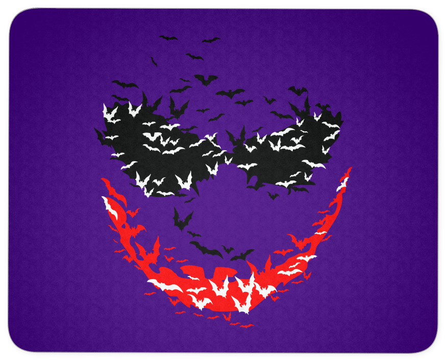 Why So Serious Joker Mouse Pad - Emblem (1024x1024), Png Download