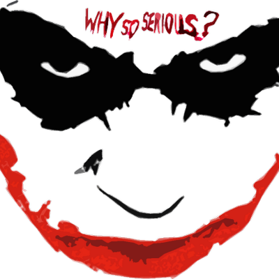 Kaospas - Com - Joker Why So Serious Blood Playmat + Free Rfg Small (400x400), Png Download