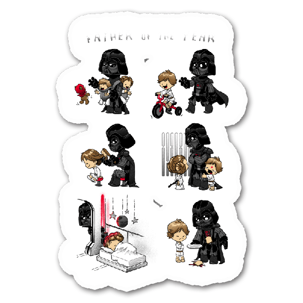 Dooom Vaderoftheyear St - Cartoon (600x600), Png Download