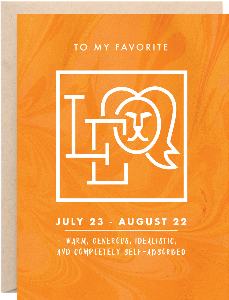 Leo Birthday Card - Birthday (1024x1024), Png Download