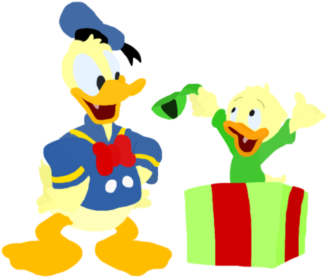 Donald Duck Birthday Card Toystoryfan Artwork - Donald Duck (480x720), Png Download