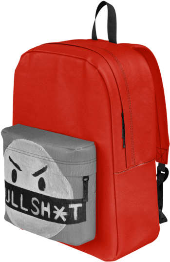 Emoji-onal Bs Red Backpack - Mochilas De Los Compadretes (600x600), Png Download