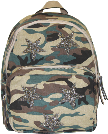 Camo Star Backpack - Me.n.u (600x600), Png Download
