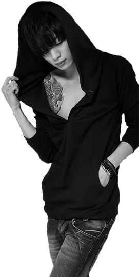 Won Jong Jin Tattoo (343x649), Png Download