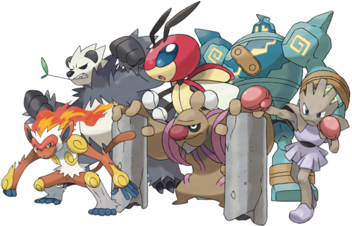 Signature Ability Of The Piston Punching Hitmonchan - Pokemon Diamond Amp Pearl Pokedex Prima Official Game (500x321), Png Download