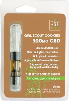 Girl Scout Cookies Vape Cart - Granddaddy Purple Oil Cartridge (500x500), Png Download