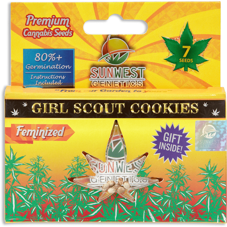 Sunwest Girl Scout Cookies Seeds - Kush (800x788), Png Download