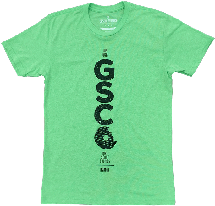 Girl Scout Cookies Green - Active Shirt (700x655), Png Download