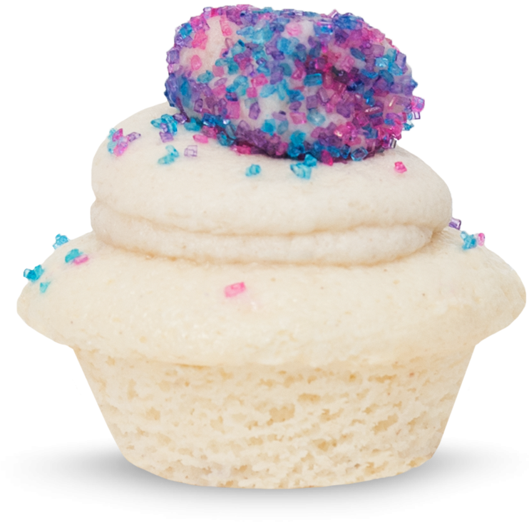 Sugar Cookie Cupcake Small Side View Image - Sugar Cookie (800x800), Png Download