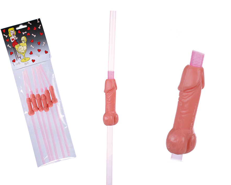 Penis Straws (945x709), Png Download