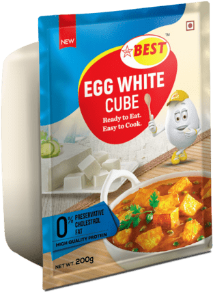 Preservatives - Best Egg White Cube (350x451), Png Download