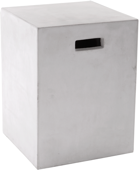 Sunpan Spn Castor Side Table - Sunpan Modern Mixt Castor End Table Finish: White (1000x800), Png Download