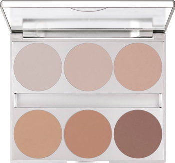 Kryolan Blot Powder Is A Pressed Compact Powder That - Kryolan Dual Finish Palette (350x450), Png Download