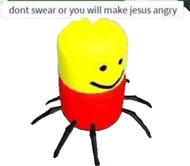 Meme Sticker - Clean Roblox Meme (624x545), Png Download