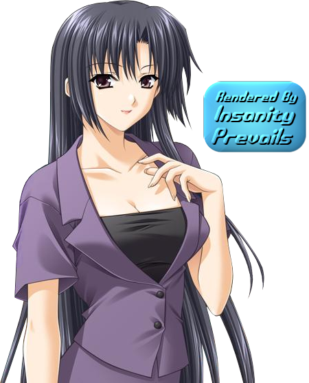 Anime Girl Photo Benibara - Profesora Con Pelo Corto Anime (450x558), Png Download