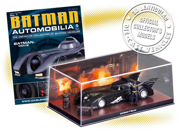 Batman Automobilia - Eaglemoss Batman Automobilia (680x500), Png Download