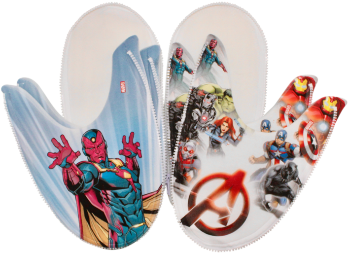 Vision Mix N Match Zlipperz Set - Marvel Avengers Beverage Napkins, 16ct (900x900), Png Download