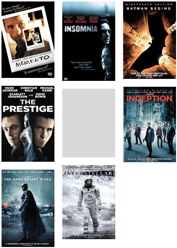 Christopher Nolan Movies - Prestige (436x551), Png Download