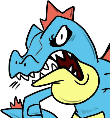 About - Feraligatr (471x497), Png Download