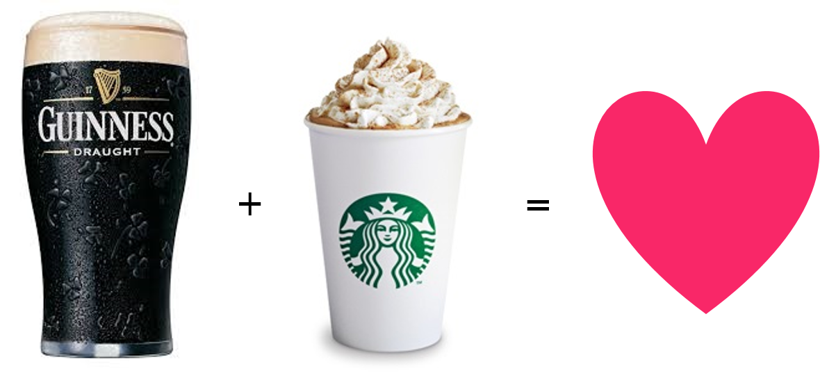 Starbucks Dark Barrel Latte - Starbucks Cup Pumpkin Spice Latte (1180x544), Png Download