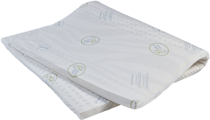 Little Zebra Latex Baby Cot Mattress - Mattress Pad (500x304), Png Download